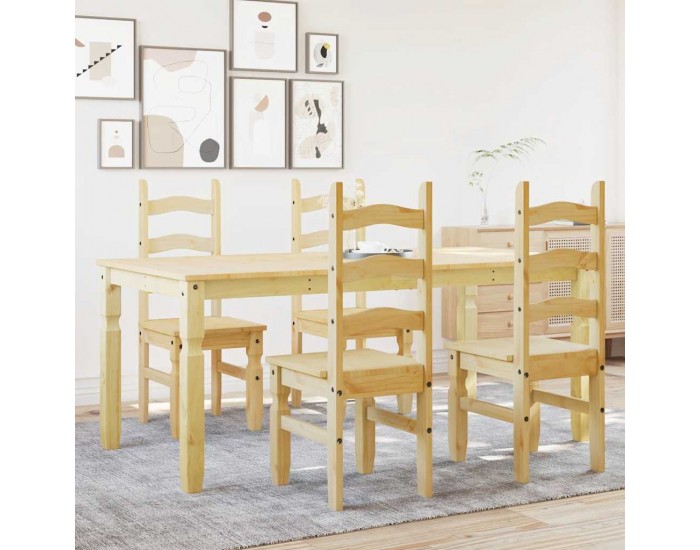 Sonata H Трапезен комплект от 5 части Panama, бор масив