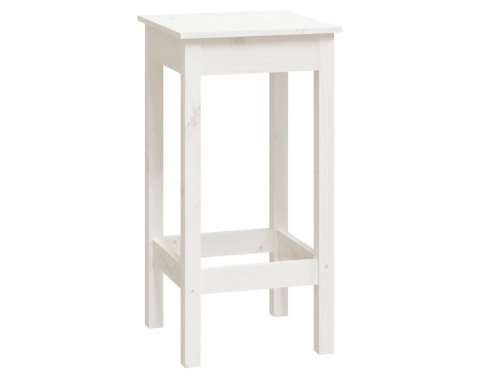 Sonata H Бар комплект от 9 части, бял, масивна борова дървесина