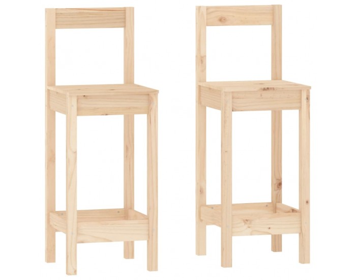 Sonata H Бар комплект от 3 части, масивна борова дървесина