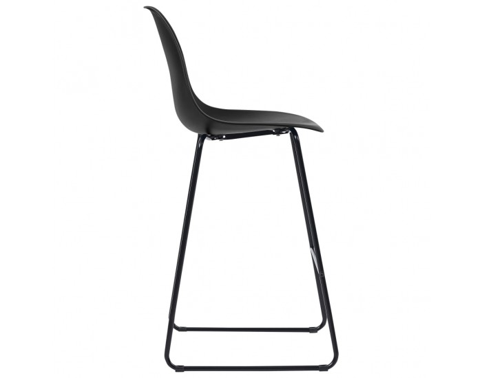 Sonata H Бар комплект от 3 части, пластмаса, черен