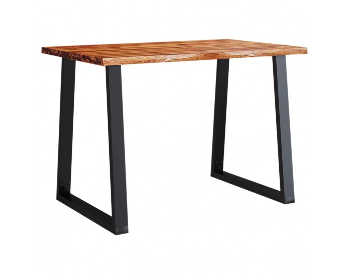 Sonata H Трапезен комплект от 3 части с жив ръб акациево дърво масив