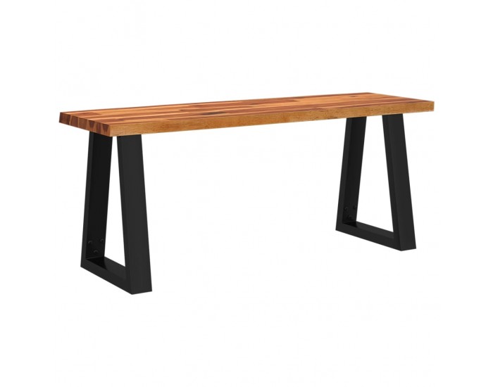 Sonata H Трапезен комплект от 3 части с жив ръб акациево дърво масив