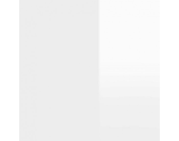 Sonata H Трапезна маса и пейки, 3 части, бял гланц, инженерно дърво