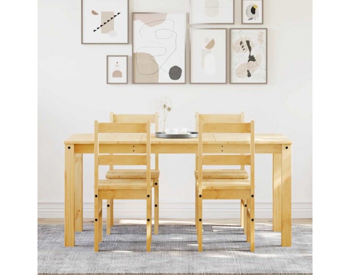 Sonata H Трапезен комплект от 5 части Panama, бор масив