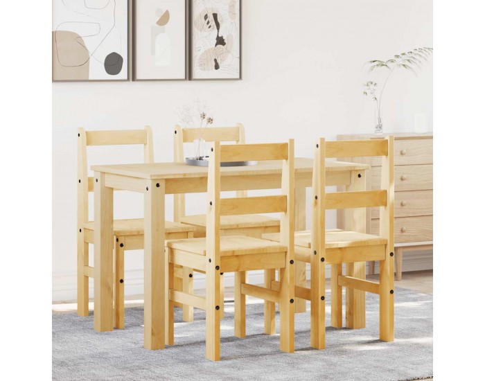 Sonata H Трапезен комплект от 5 части Panama, бор масив