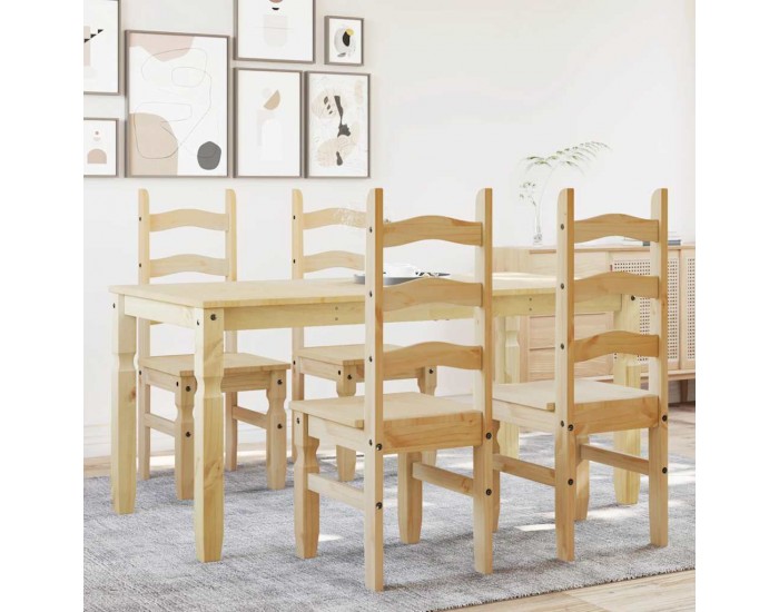 Sonata H Трапезен комплект от 5 части Panama, бор масив