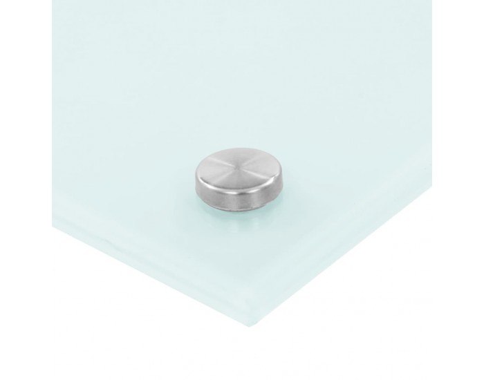 Sonata H Кухненски гърбове, 2 бр, бял, 80x60 см, закалено стъкло