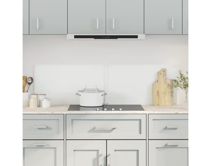 Sonata H Кухненски гърбове, 2 бр, прозрачен, 70x40 см, закалено стъкло