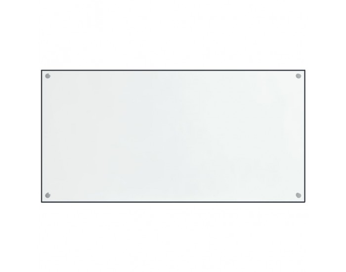 Sonata H Кухненски гърбове, 2 бр, прозрачен, 80x60 см, закалено стъкло