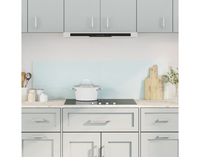 Sonata H Кухненски гърбове, 2 бр, бял, 70x50 см, закалено стъкло