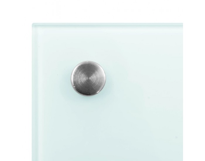 Sonata H Кухненски гърбове, 2 бр, бял, 70x50 см, закалено стъкло