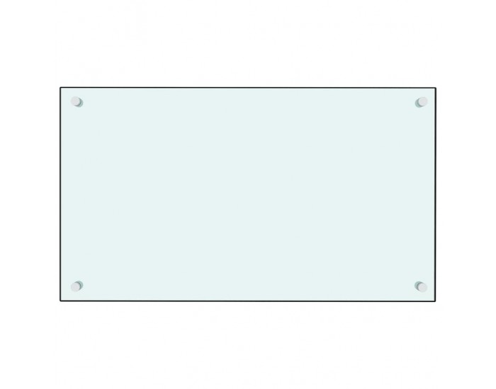 Sonata H Кухненски гърбове, 2 бр, бял, 70x50 см, закалено стъкло