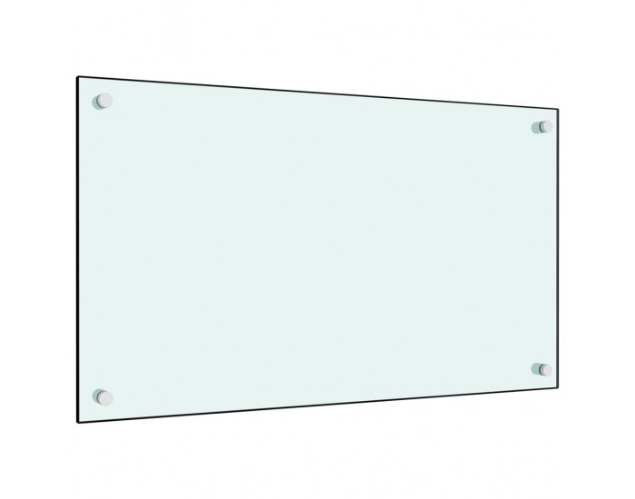 Sonata H Кухненски гърбове, 2 бр, бял, 70x50 см, закалено стъкло