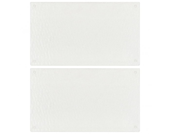 Sonata H Дъски за рязане 2 бр шарка прозрачни балончета закалено стъкло