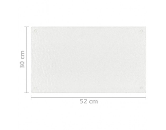 Sonata H Дъски за рязане 2 бр шарка прозрачни балончета закалено стъкло