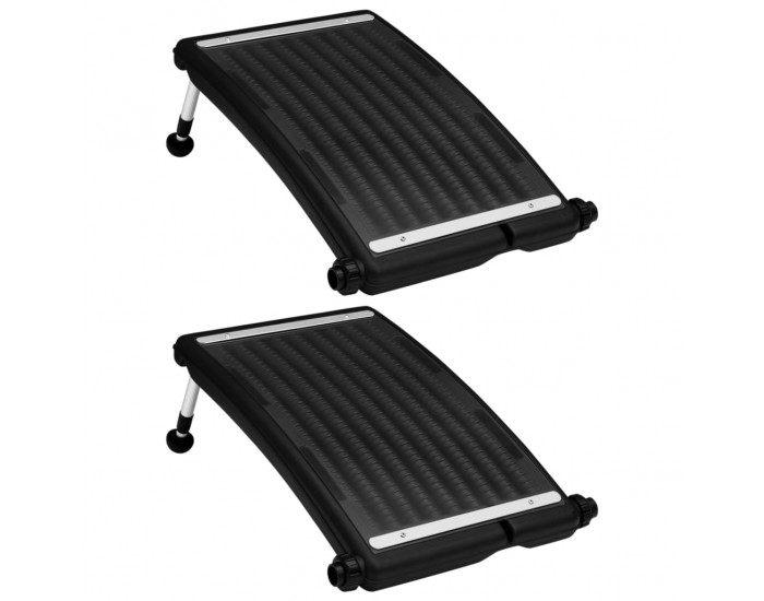 Sonata H Извити соларни панели за отопление на басейн, 2 бр, 72,5x46 см