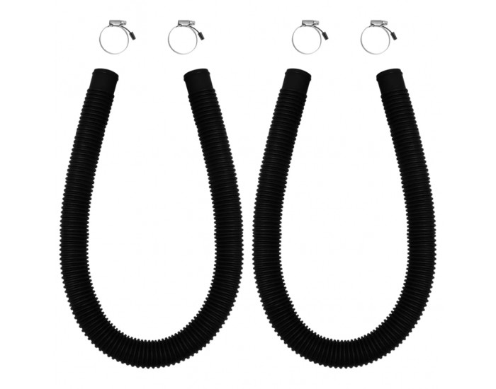 Sonata H Извити соларни панели за отопление на басейн, 2 бр, 72,5x46 см