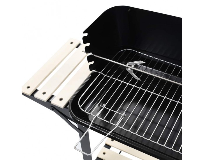 Sonata H Барбекю на дървени въглища със стойка на колелца