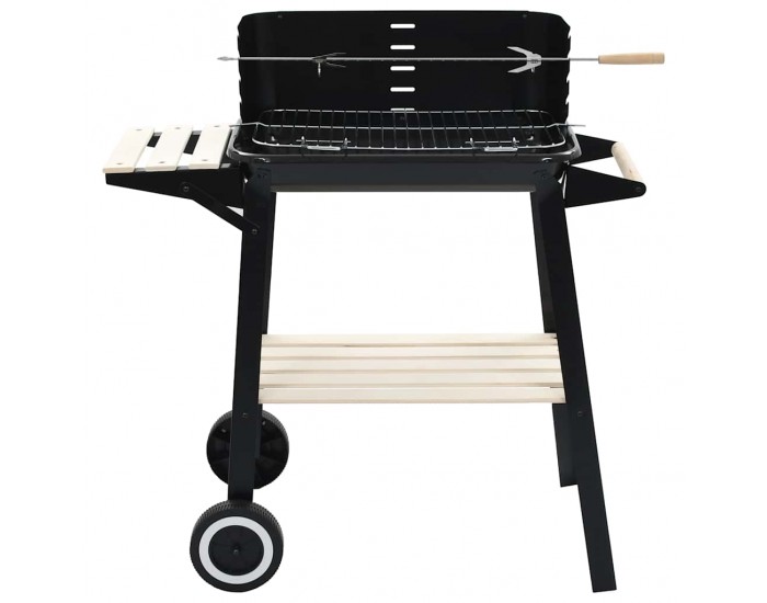 Sonata H Барбекю на дървени въглища със стойка на колелца