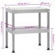 Sonata H Маса за фурна опушвач 40x28x44,5 см поцинкована стомана Sonata H Маса за фурна опушвач 40x28x44,5 см поцинкована стомана