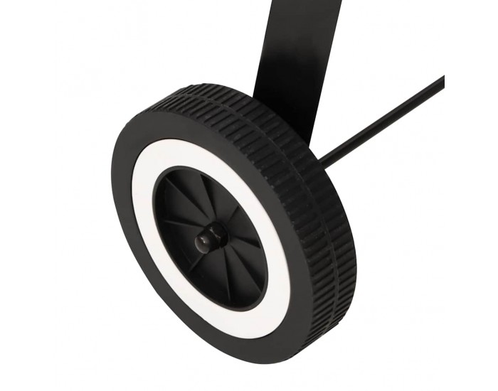 Sonata H Барбекю скара на дървени въглища с колела черно стомана