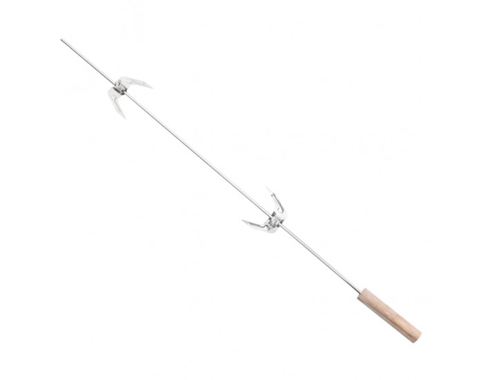 Sonata H Барбекю скара на дървени въглища с колела черно стомана