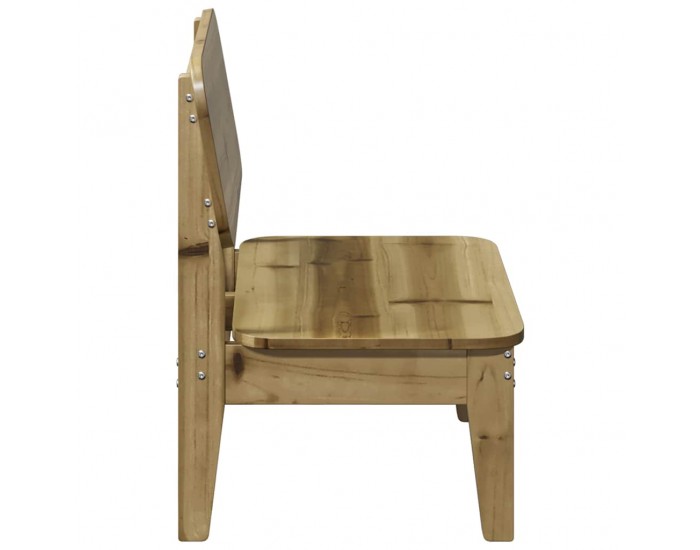 Sonata H Градински столове 2 бр. 60x52,5x72 cm Импрегнирано дърво Бор Sonata H Градински столове 2 бр. 60x52,5x72 cm Импрегнирано дърво Бор