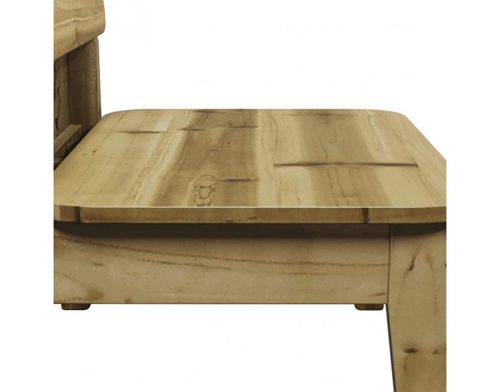 Sonata H Градински столове 2 бр. 60x52,5x72 cm Импрегнирано дърво Бор Sonata H Градински столове 2 бр. 60x52,5x72 cm Импрегнирано дърво Бор