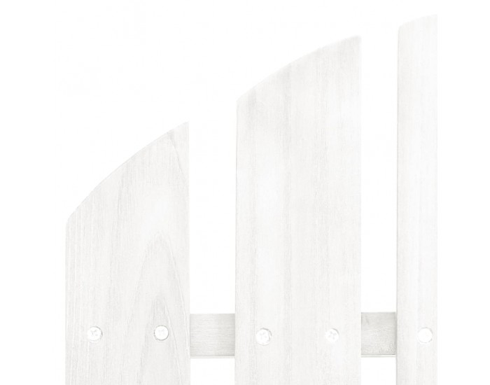 Sonata H 2-местен градински стол/табуретка Адирондак, чам, бял