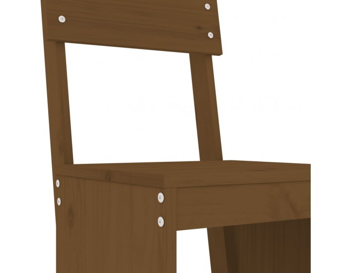 Sonata H Бар табуретки 2 бр меденокафяви 40x48,5x115,5 см бор масив Sonata H Бар табуретки 2 бр меденокафяви 40x48,5x115,5 см бор масив