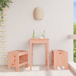 Sonata H Градински табуретки, 2 бр, 40x36x45 см, дугласко дърво масив - Градински столове