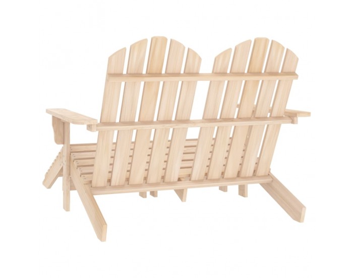 Sonata H 2-местен градински стол/табуретка Адирондак, чам