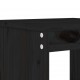 Sonata H Бар табуретки 2 бр черни 40x36x75 см борово дърво масив Sonata H Бар табуретки 2 бр черни 40x36x75 см борово дърво масив