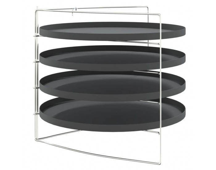 Sonata H Тави за пица 4 бр със стоманена решетка Ø 28 см