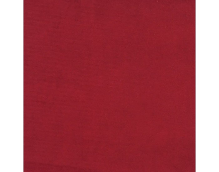 Sonata H Табуретка с дървени крака, виненочервена, кадифе