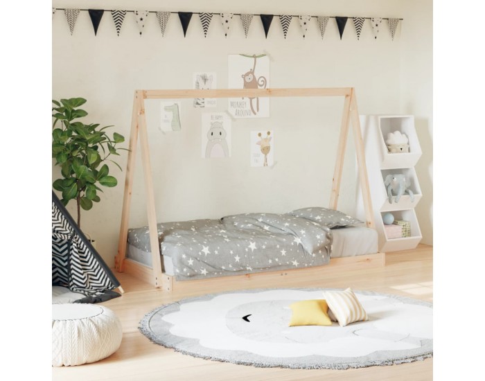 Sonata H Рамка за детско легло 80x160 см масивна борова дървесина
