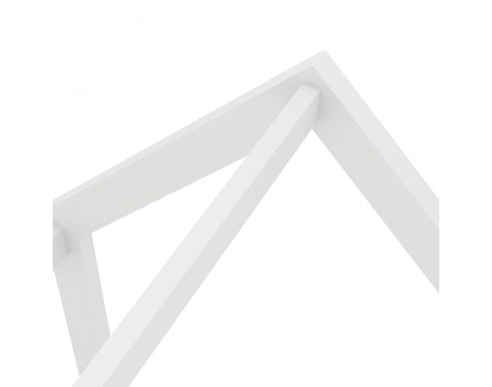 Sonata H Рамка за детско легло с чекмеджета, бяла, бор масив, 90х200 см