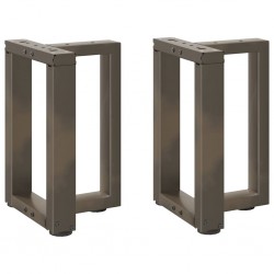 Sonata H Крака за холна маса T-образна 2 бр. естествена 28x25x(42-43) см - Части за Маси