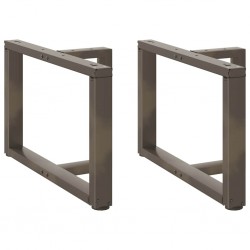 Sonata H Крака за холна маса T-образна 2 бр. естествена 60x25x(42-43) см - Части за Маси
