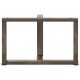 Sonata H Крака за холна маса T-образна 2 бр. естествена 60x25x(42-43) см Sonata H Крака за холна маса T-образна 2 бр. естествена 60x25x(42-43) см