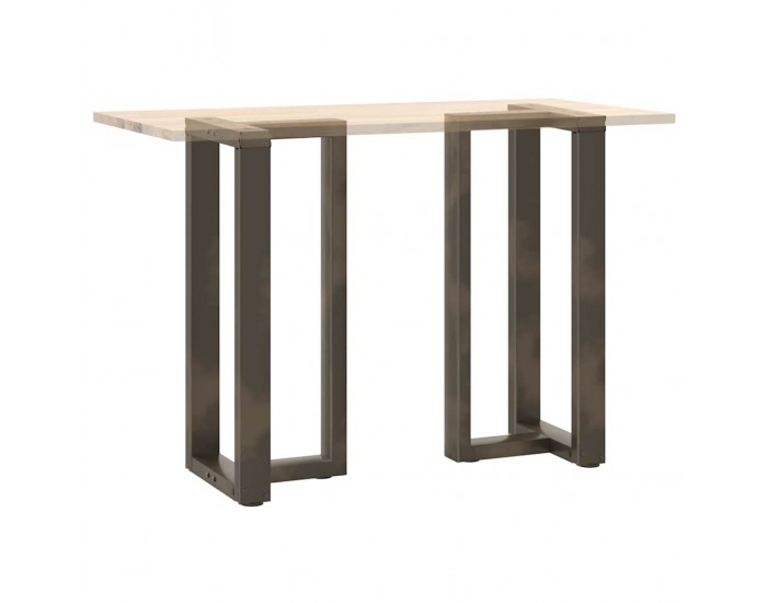 Sonata H Крака за бар маса T-образна 2 бр. естествена 40x35x(90-91) см
