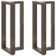 Sonata H Крака за бар маса T-образна 2 бр. естествена 40x35x(90-91) см
