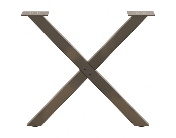 Sonata H Крака за холна маса X-образна 2 бр. естествена 50x(42-43) см