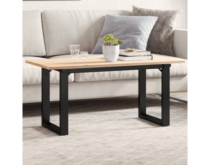 Sonata H Крака за кафе маса, O-рамка, 80x40x43 см, стомана