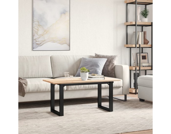 Sonata H Крака за кафе маса, O-рамка, 80x40x43 см, стомана