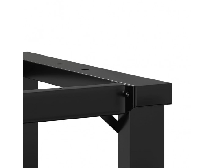 Sonata H Крака за кафе маса, O-рамка, 80x40x43 см, стомана