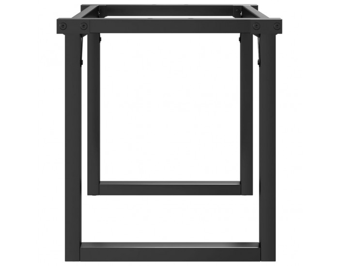 Sonata H Крака за кафе маса, O-рамка, 80x40x43 см, стомана