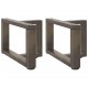 Sonata H Крака за холна маса T-образна 2 бр. естествена 50x25x(30-31) см Sonata H Крака за холна маса T-образна 2 бр. естествена 50x25x(30-31) см