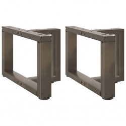 Sonata H Крака за холна маса T-образна 2 бр. естествена 40x25x(30-31) см - Части за Маси