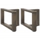 Sonata H Крака за холна маса T-образна 2 бр. естествена 40x25x(30-31) см Sonata H Крака за холна маса T-образна 2 бр. естествена 40x25x(30-31) см